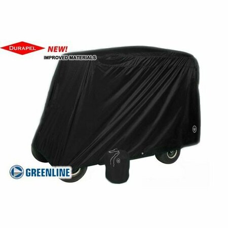 EEVELLE Greenline 4 Passenger Golf Cart Storage Cover - Black GLCB04